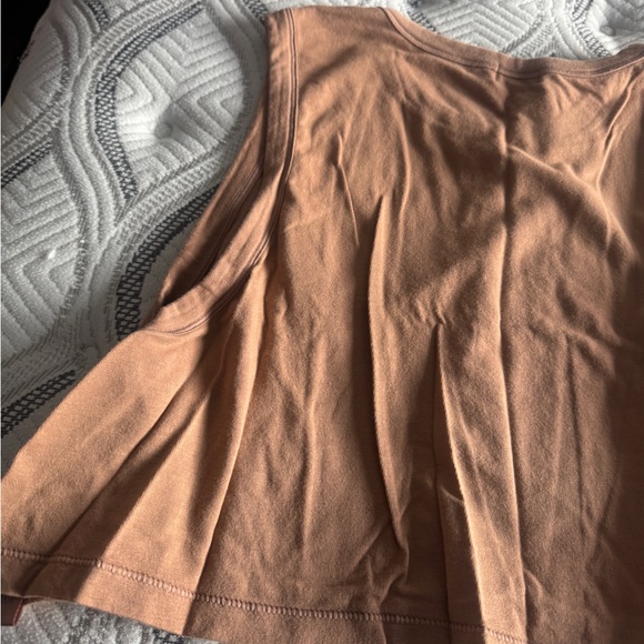 SKIMS Tan Cropped Tank Womens Size M - Picture 6 of 7